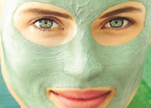 yeşil kil maskesi
